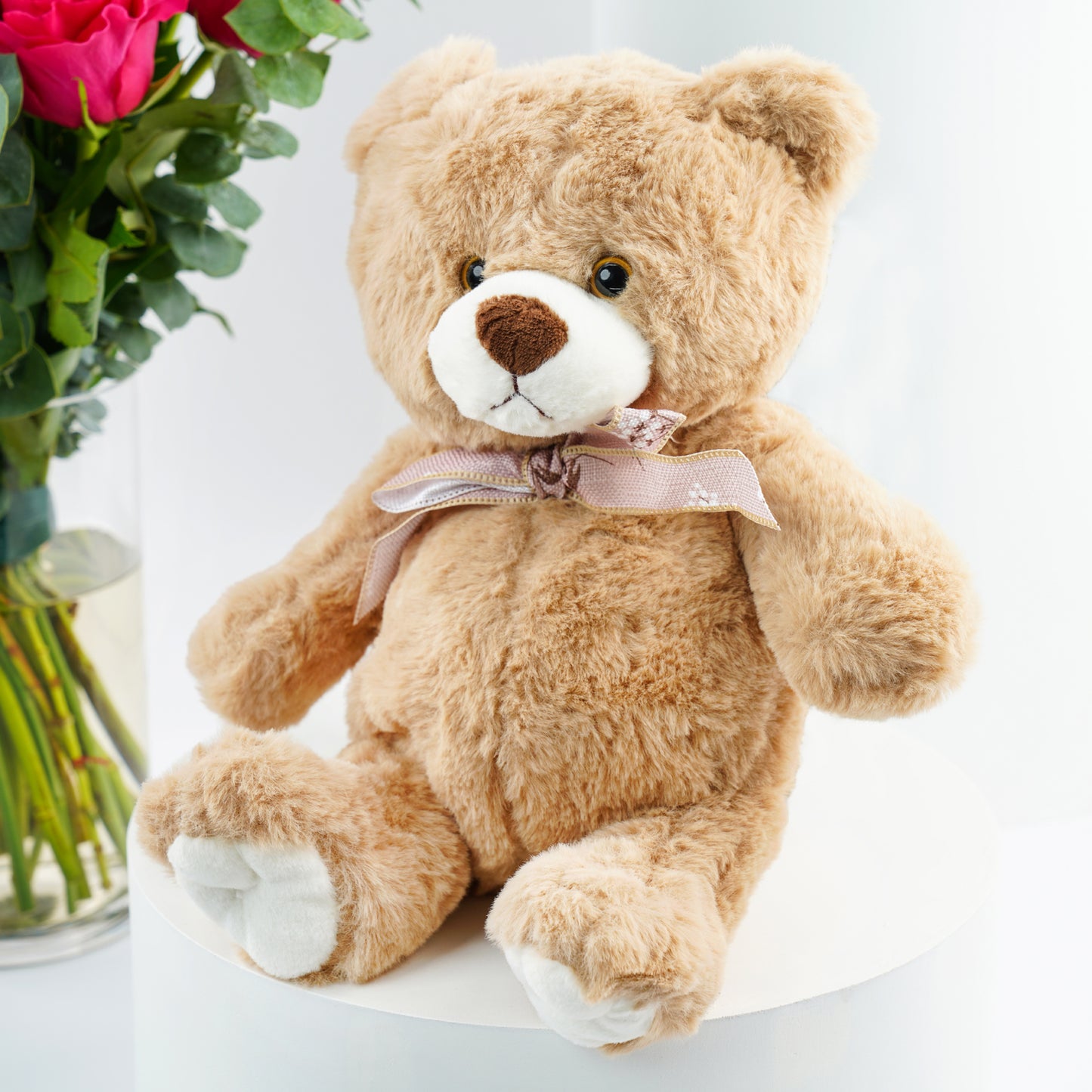 Rose Ensemble with Patchi Chocolate n Teddy Bear