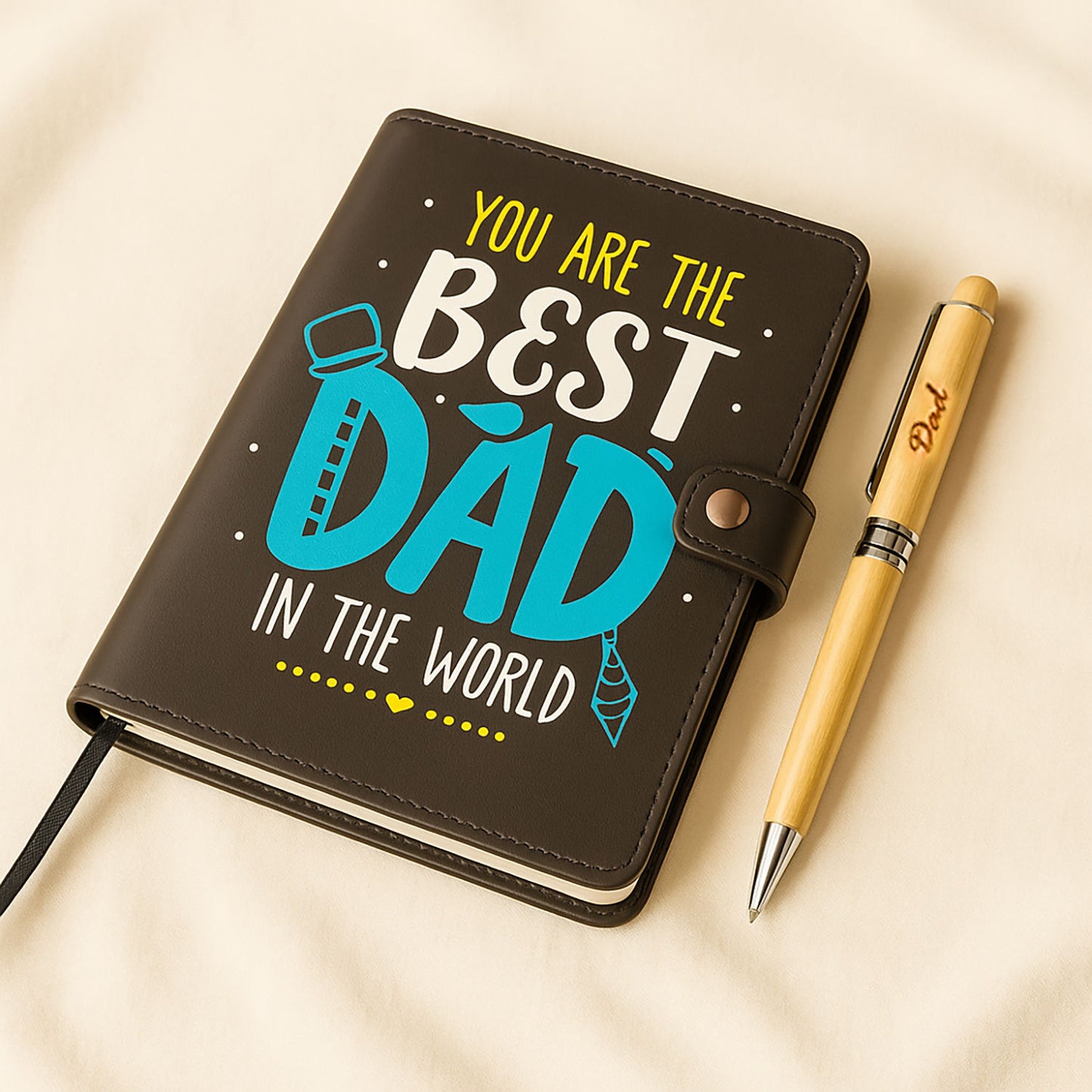 Best Dad Notebook & Pen Gift Set