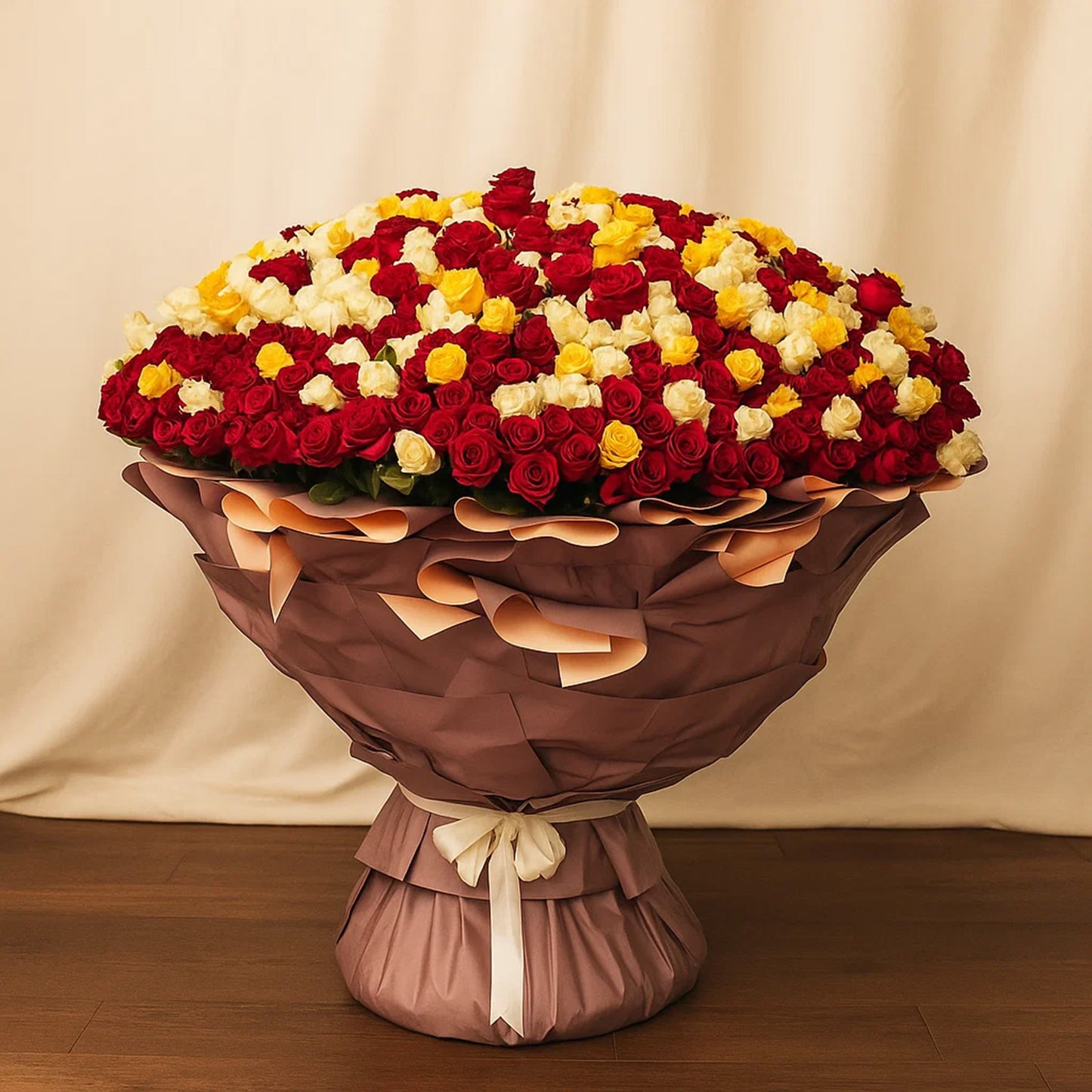 Thousand-Heartbeat Bloom | Unforgettable 1000 Rose Bouquet