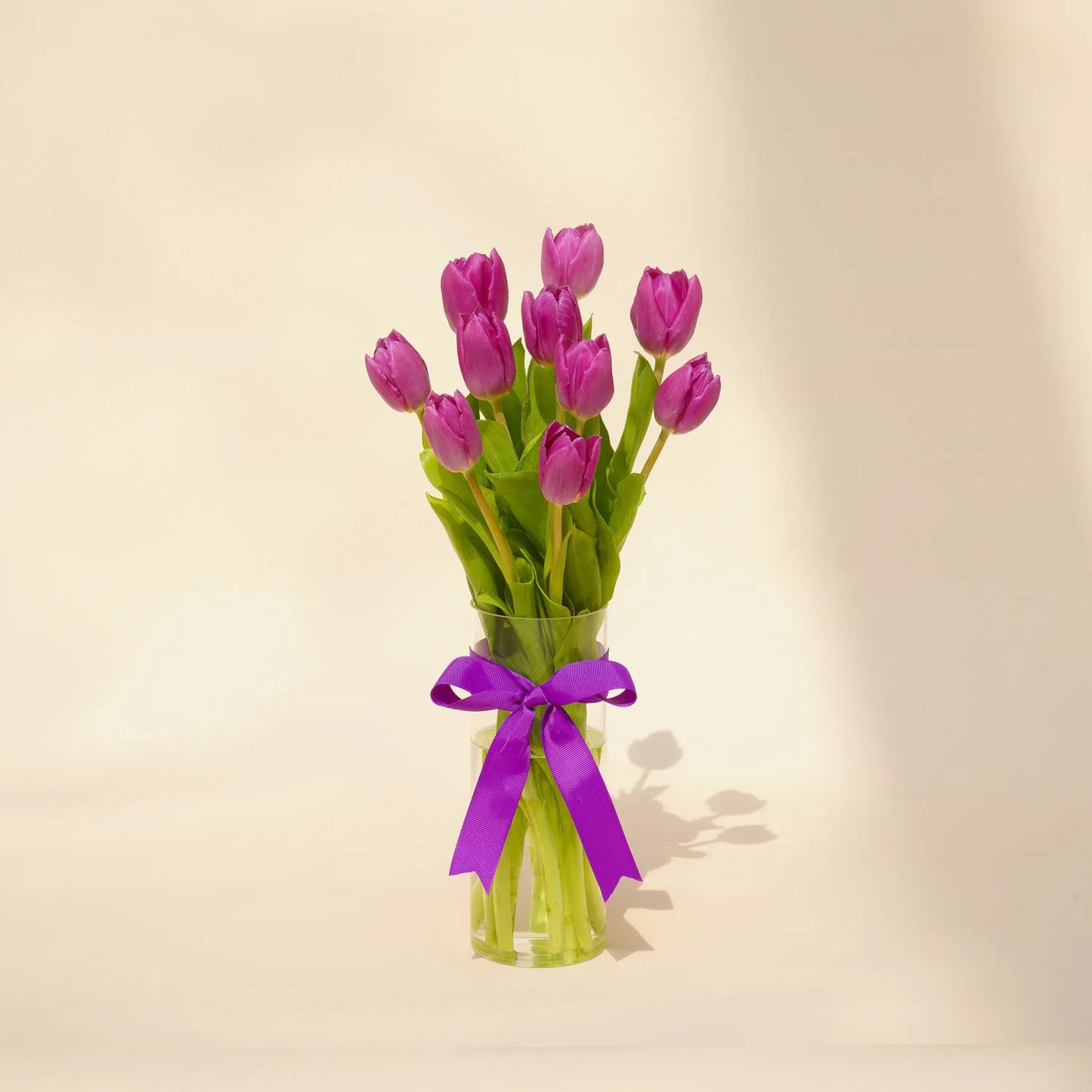 Violet Grace Tulip Vase
