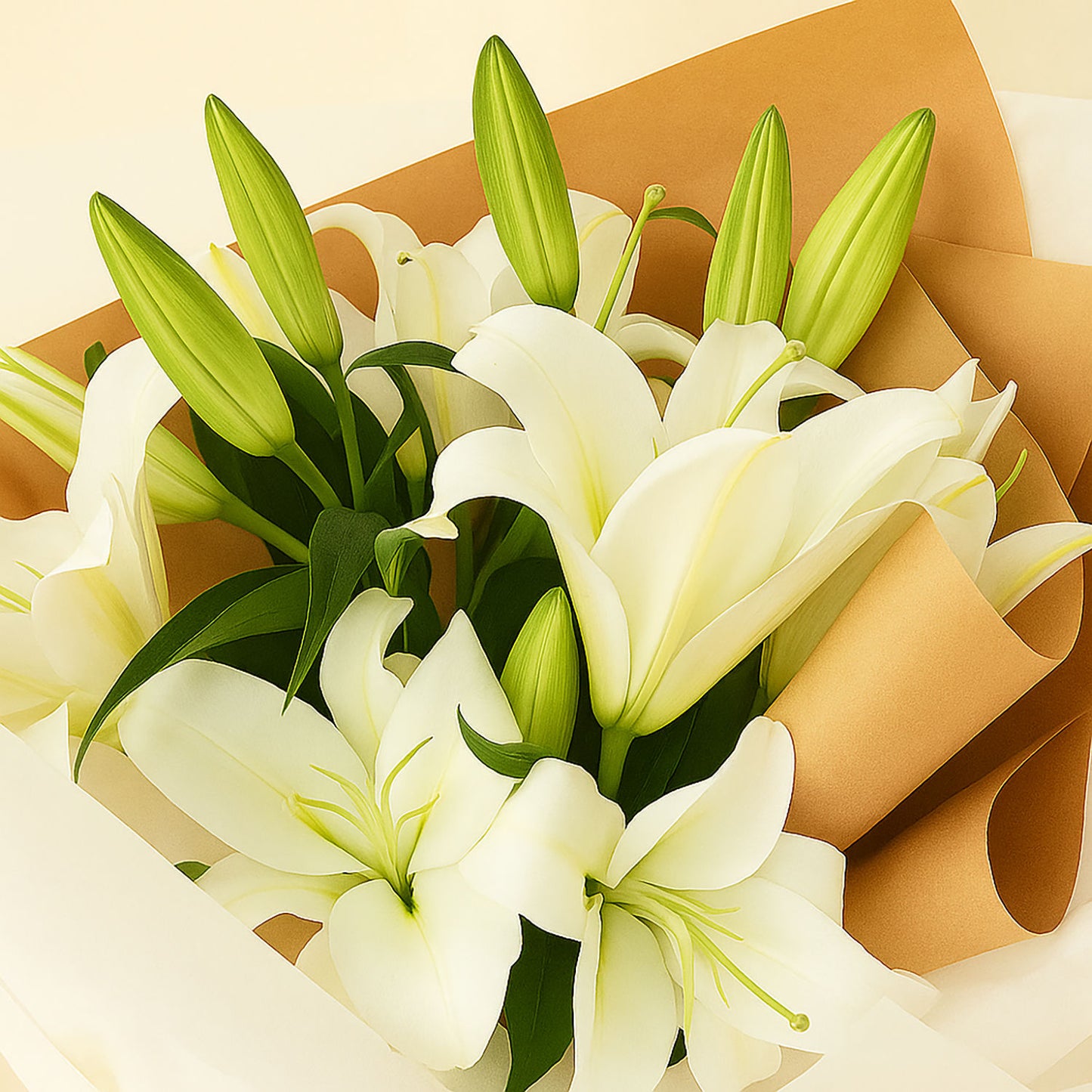 Lily Whisper Flower Bouquet