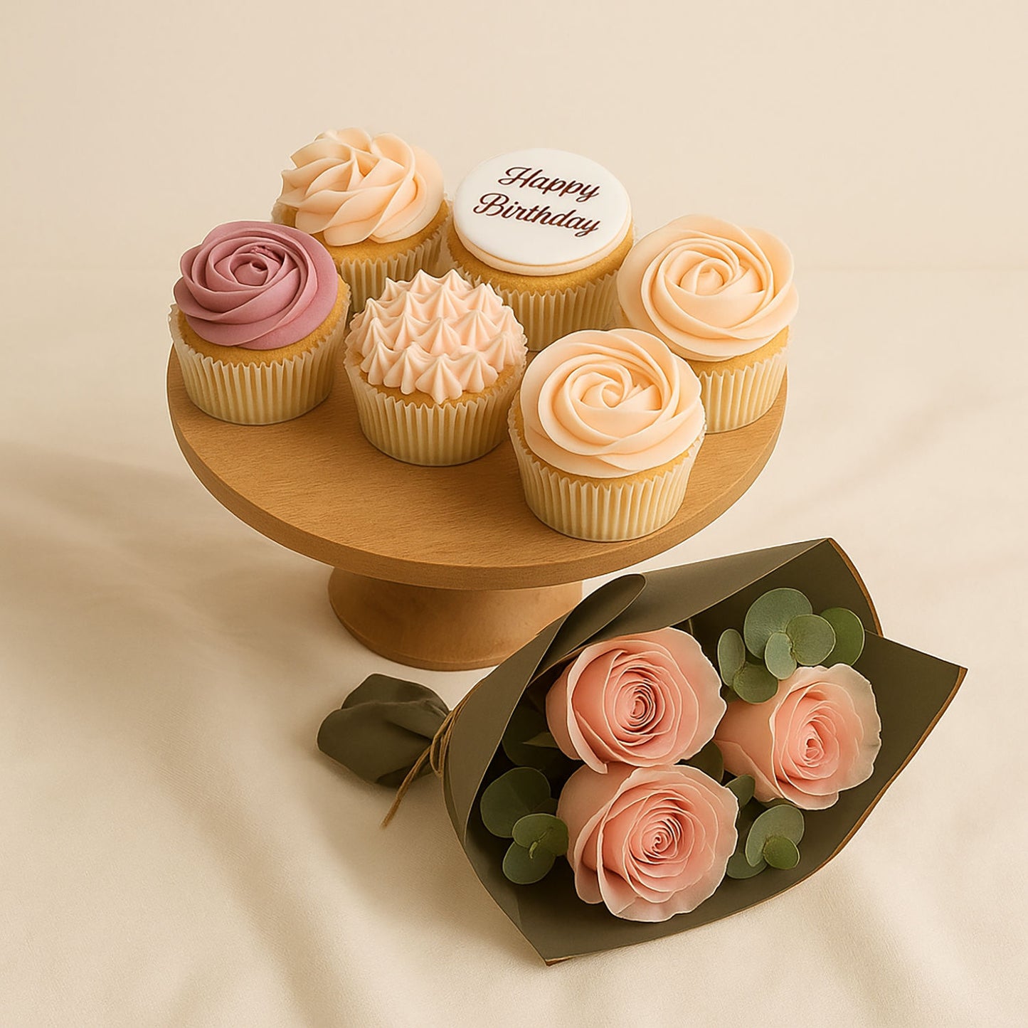 طقم كب كيك عيد ميلاد