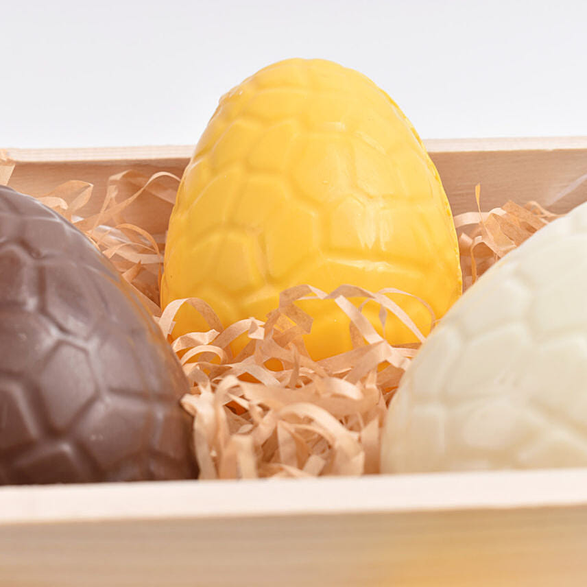 بوكس بيض الشوكولاتة اللذيذ | 3 قطع