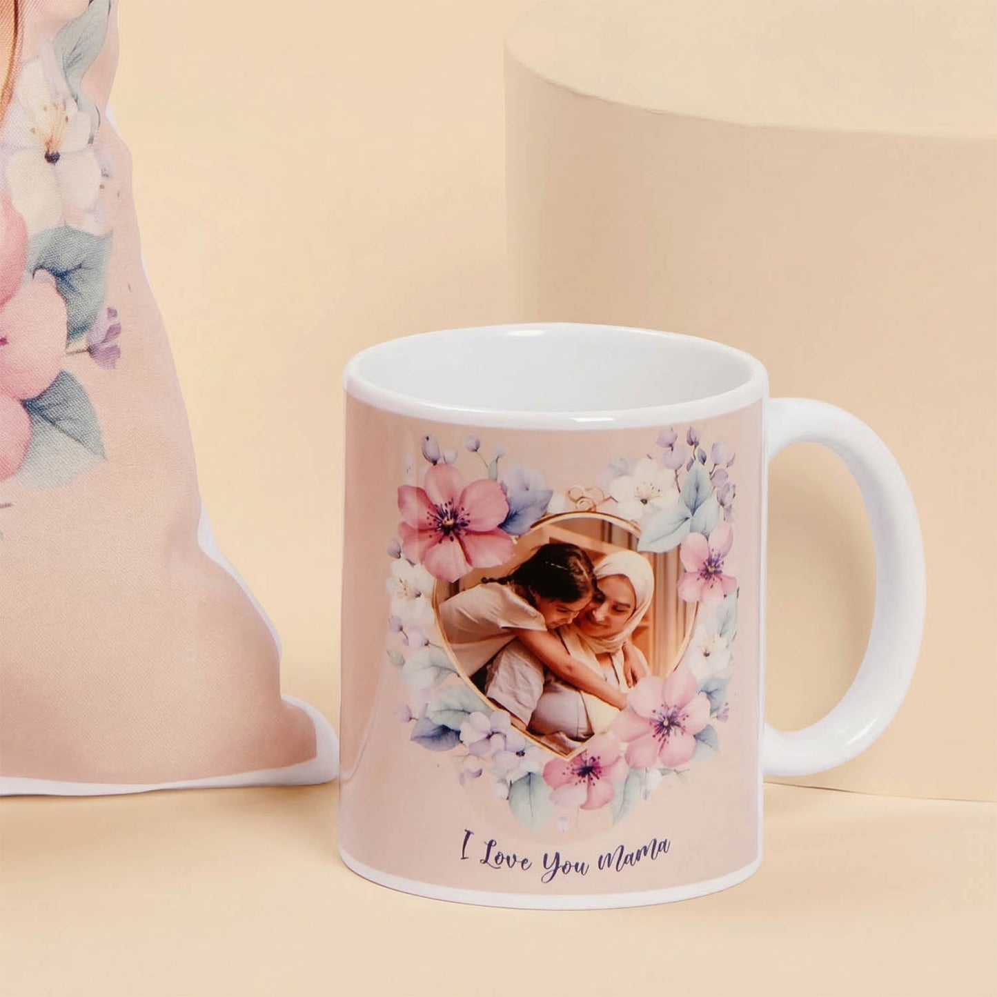 Love You Mama Printed Cushion n Mug