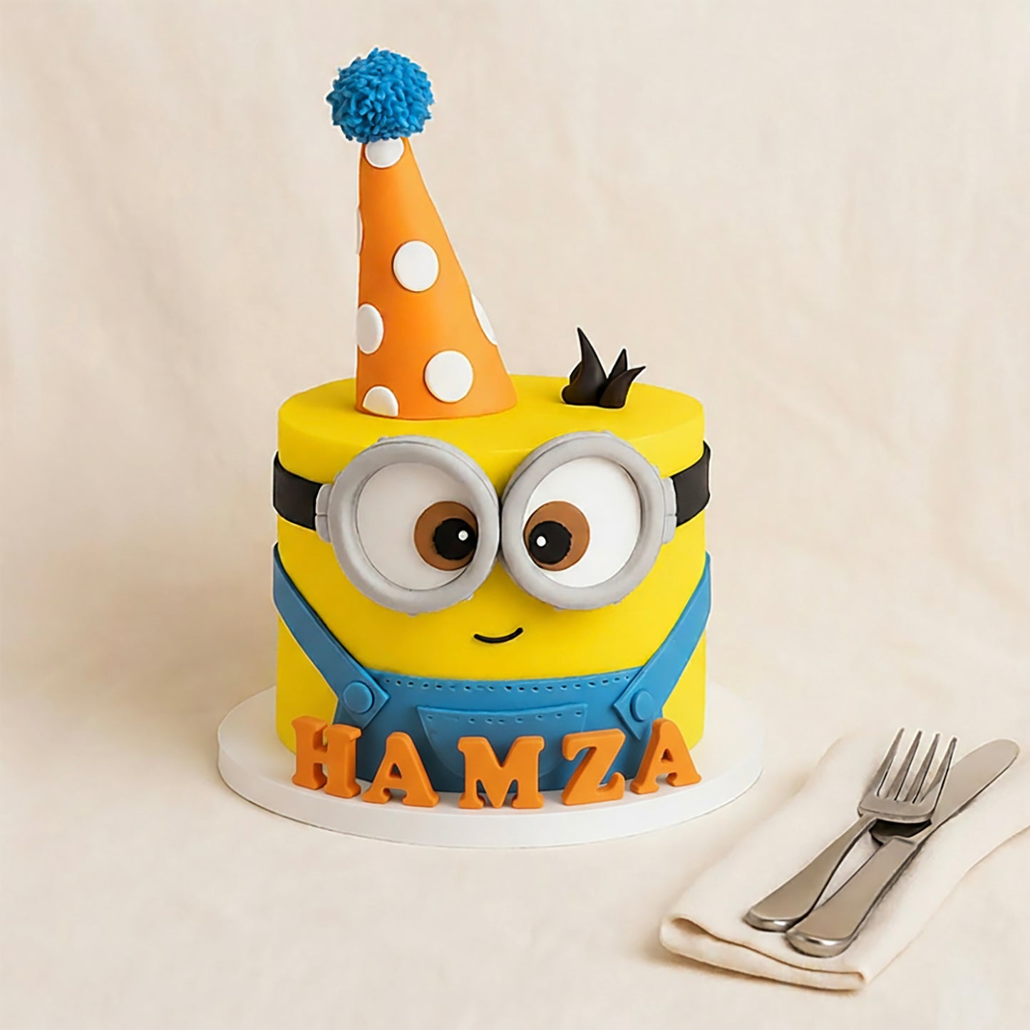 Minion Birthday Kids Cake