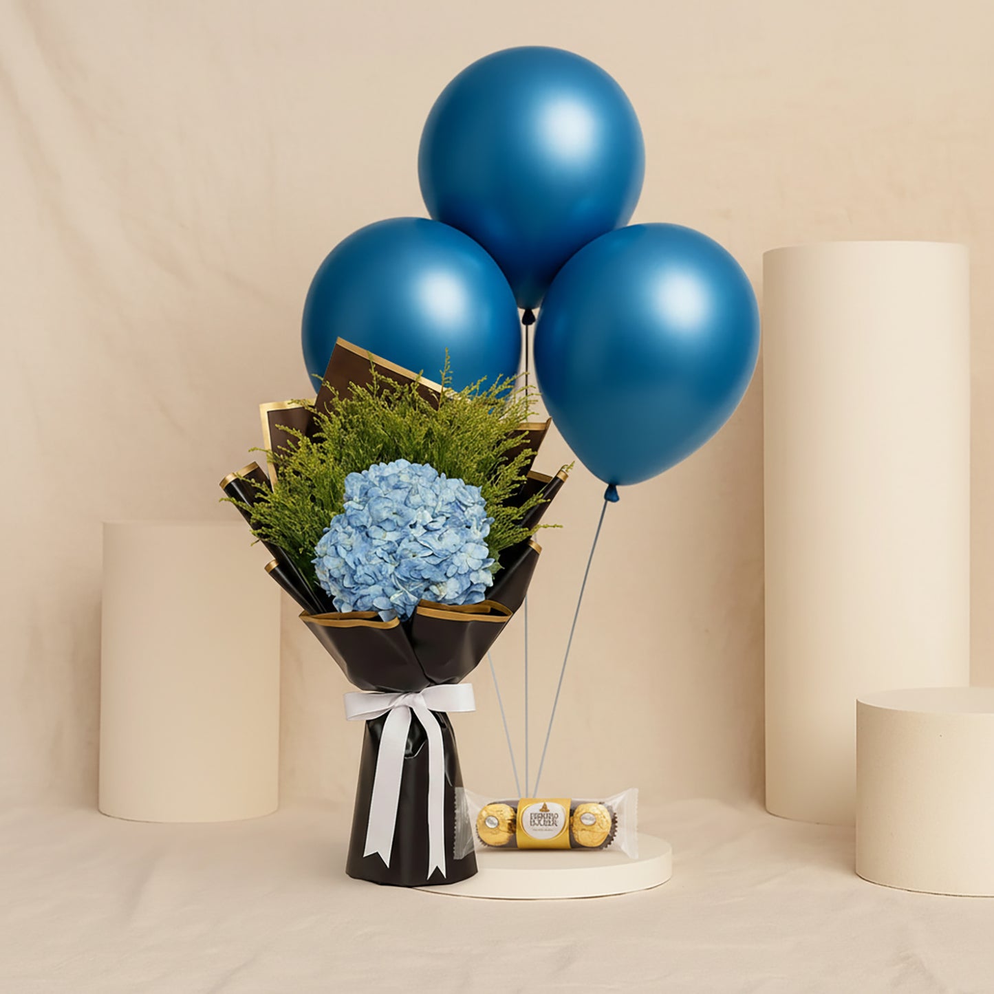 Blue Hydrangea Bouquet