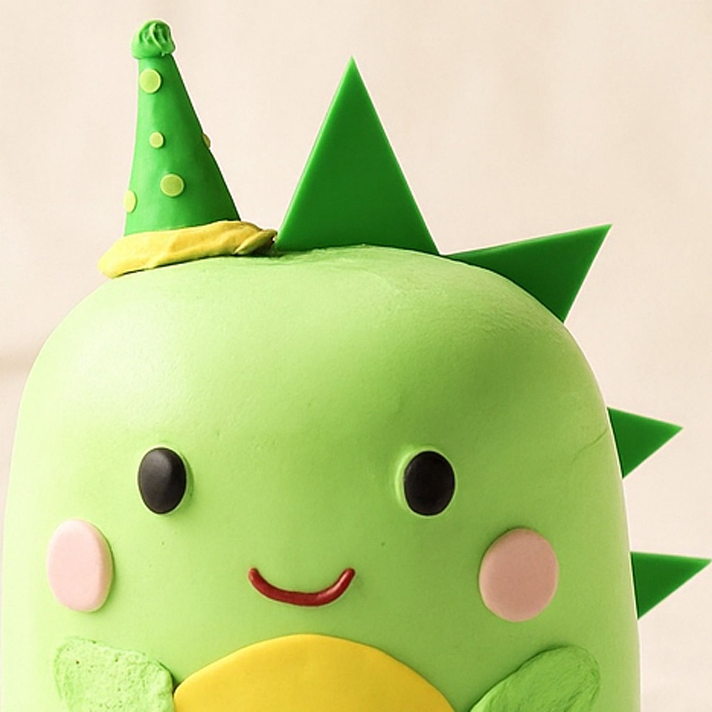 Green Dinosaur Kids Cake