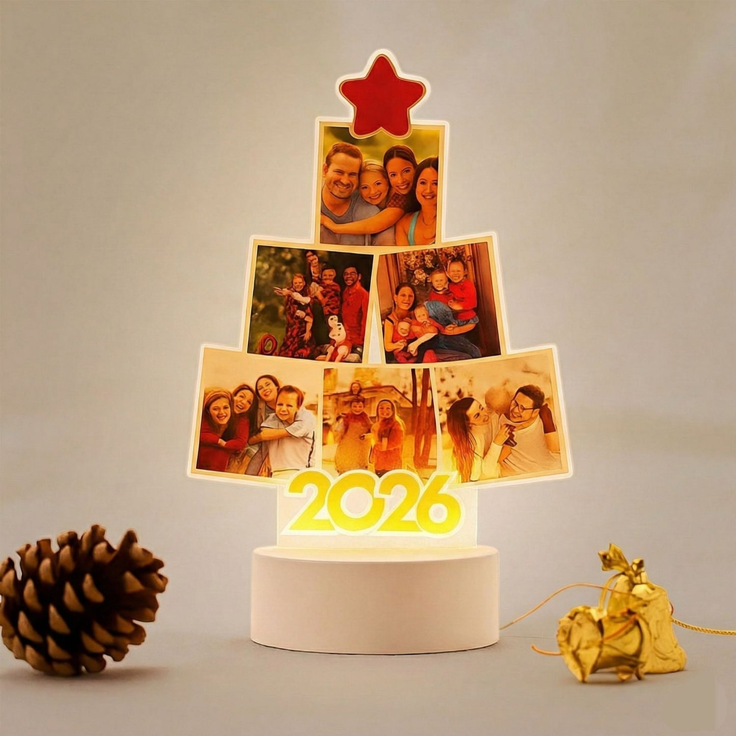 Holidays Memories LED Lamp
