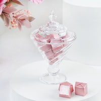 Chocolate With  Pink Flower Vase n Artificial Leaves
