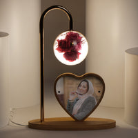 Red Rose Customized Photo Lamp 