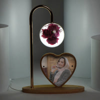 Red Rose Customized Photo Lamp 