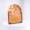 For Ummi - Engraved Message Plaque