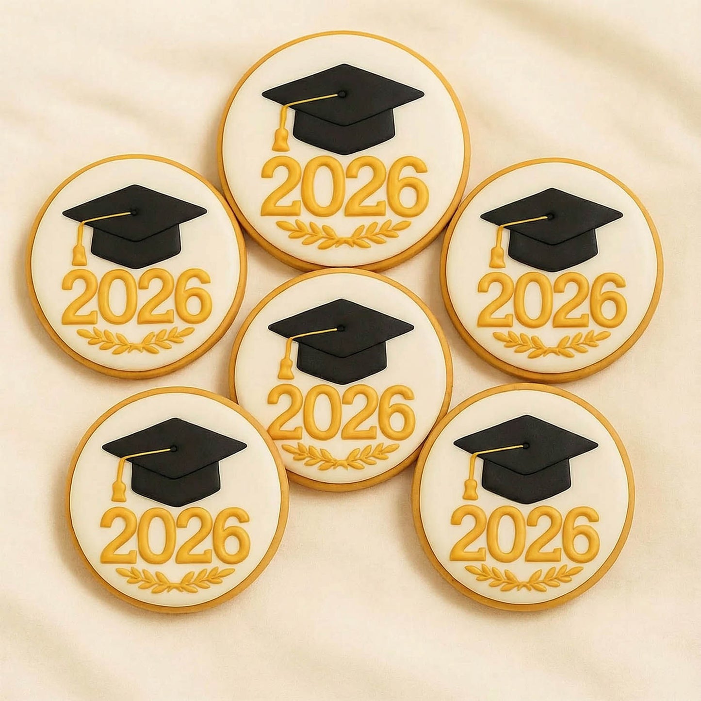 Year of Graduation Cookies Set | 6 Pieces
