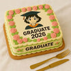 Graduate Floral Creamy Cake