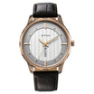 Titan Analog White Men's Watch with Brown Strap