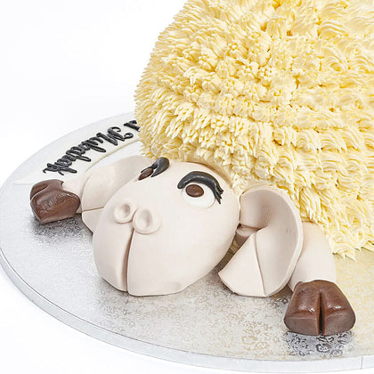 Eid Mubarak Cake Sheep Design