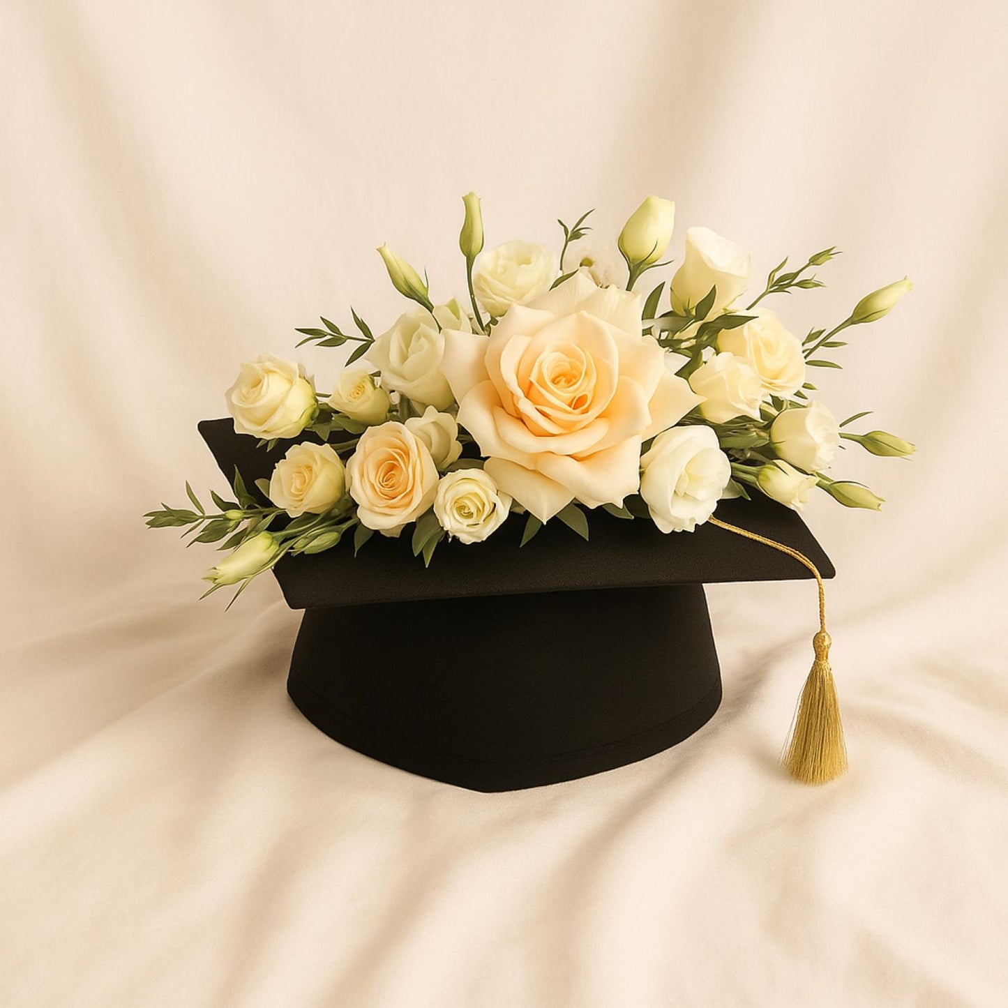 Blooming Graduation Cap - Elevate Your Grad Style