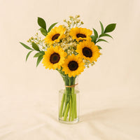 Blooming Sunflower Vase Arrangement