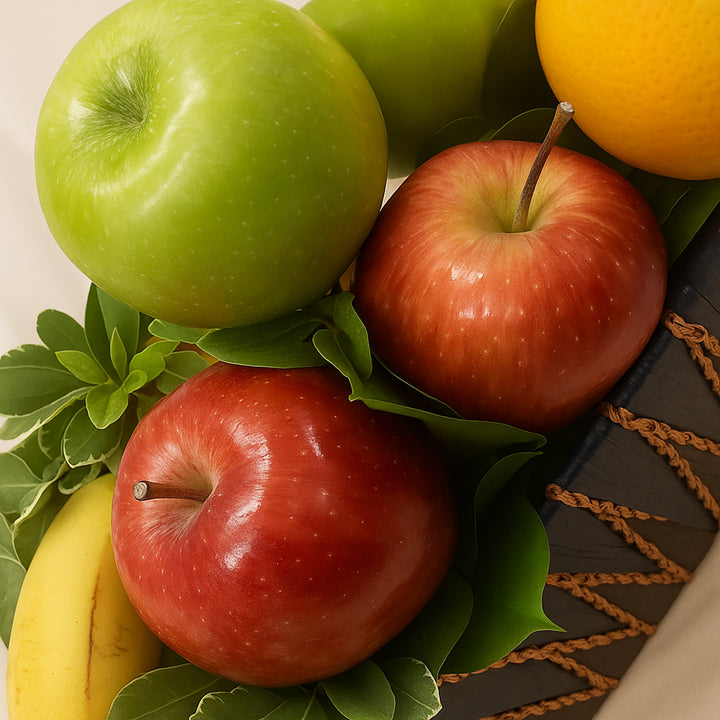 Fruitful Hamper With Belgian Chocolate