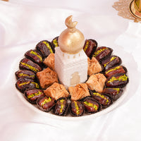 صينية تمور و حلويات العام الهجري الجديد