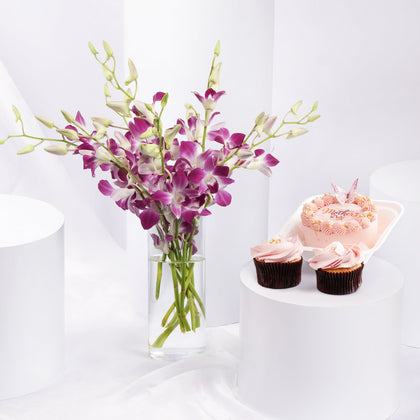 Mesmerizing Purple Orchid