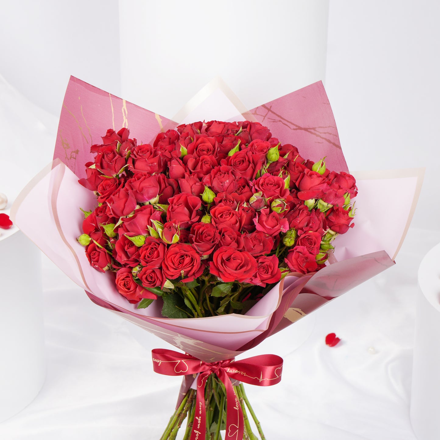 20 Red Spray Rose Bouquet