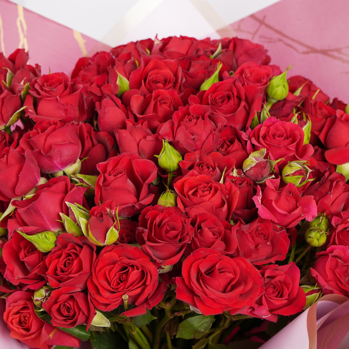 20 Red Spray Rose Bouquet