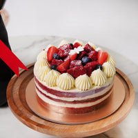 All My Love Flower Bouquet n Red Velvet Cake