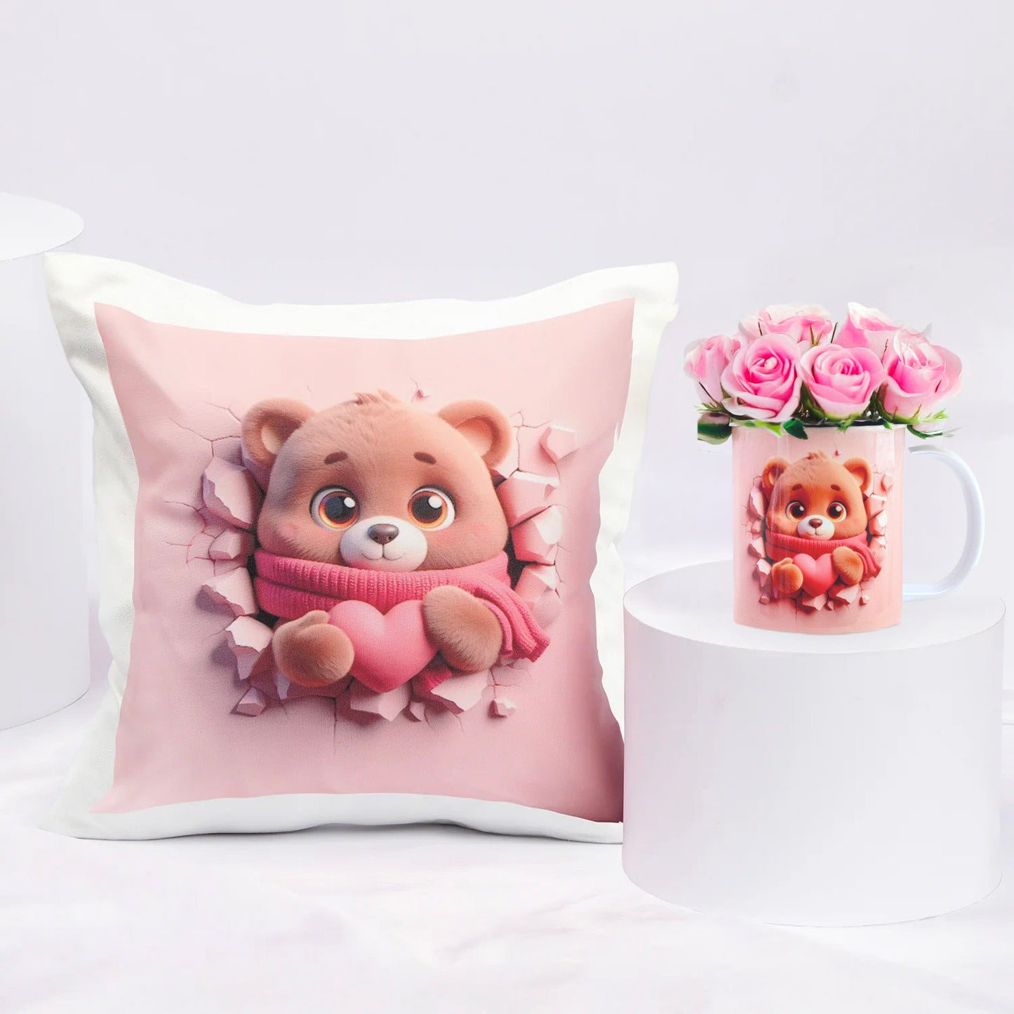  Cuddles Cushion n Mug Combo