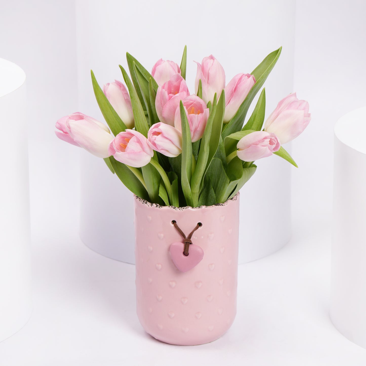 Pink Tulip Premium Pink Vase 