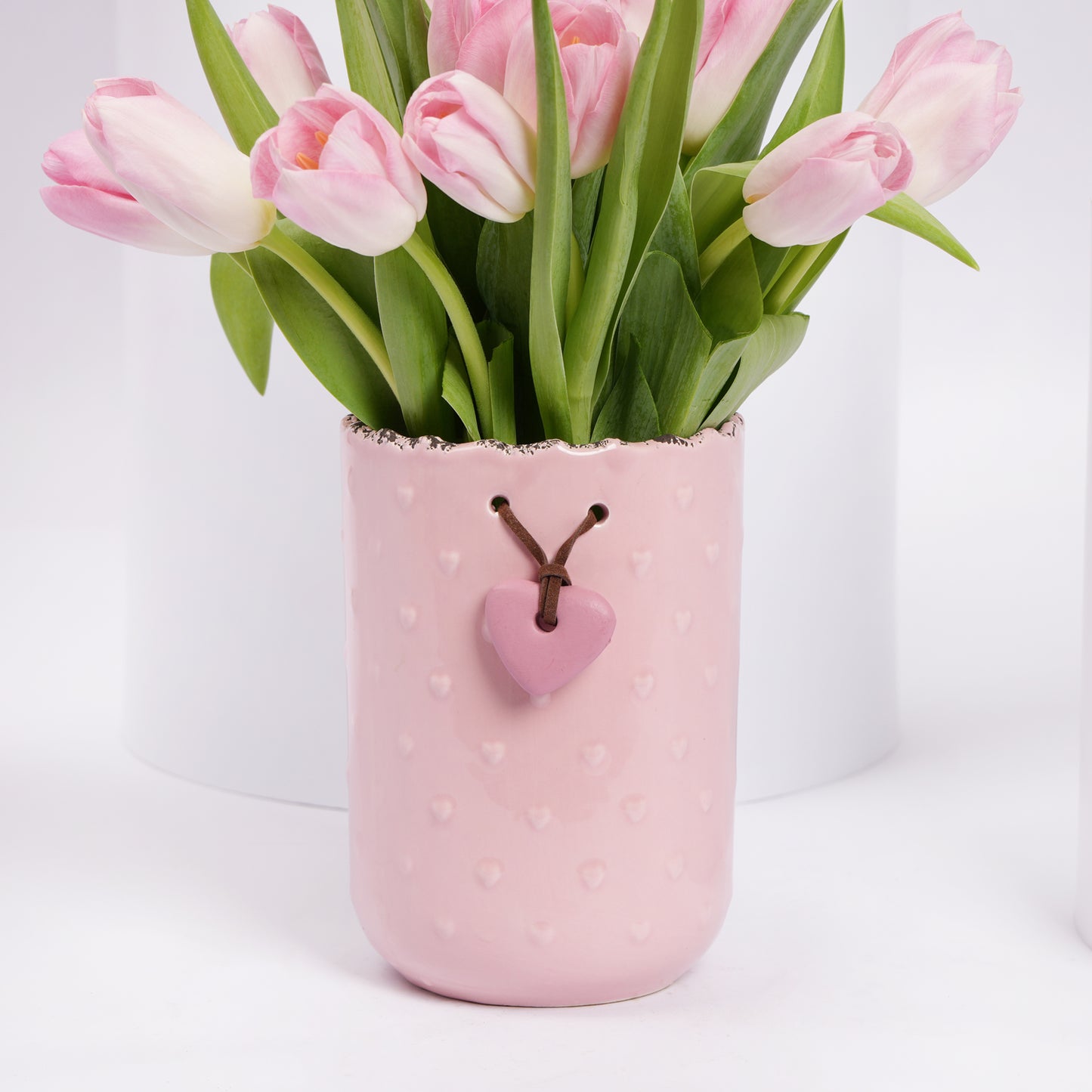 Pink Tulip Premium Pink Vase 
