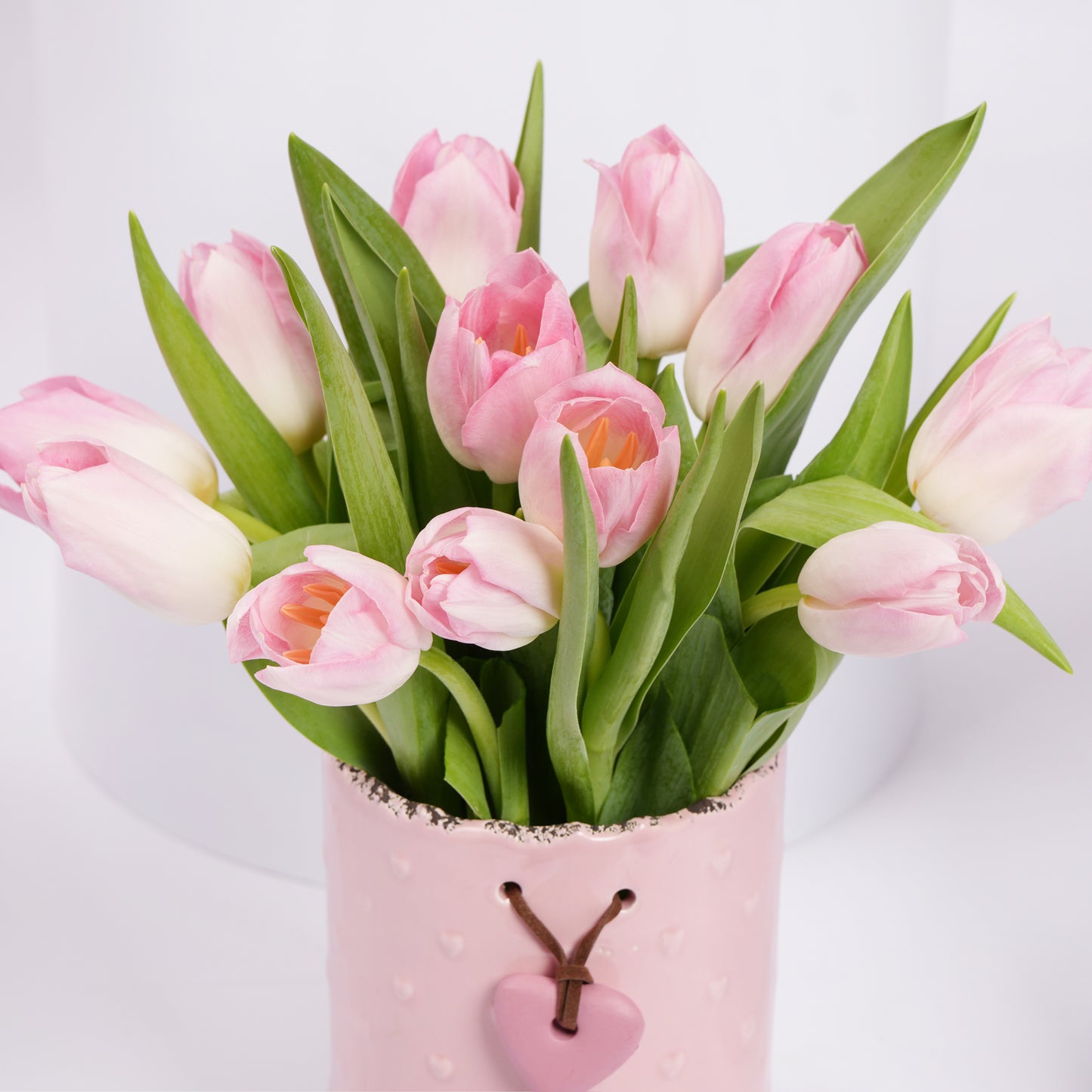 Pink Tulip Premium Pink Vase 
