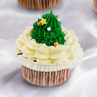 Season's Greetings Cupcakes 6 Pieces