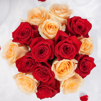Fitna | Red n Peach Rose Bowl