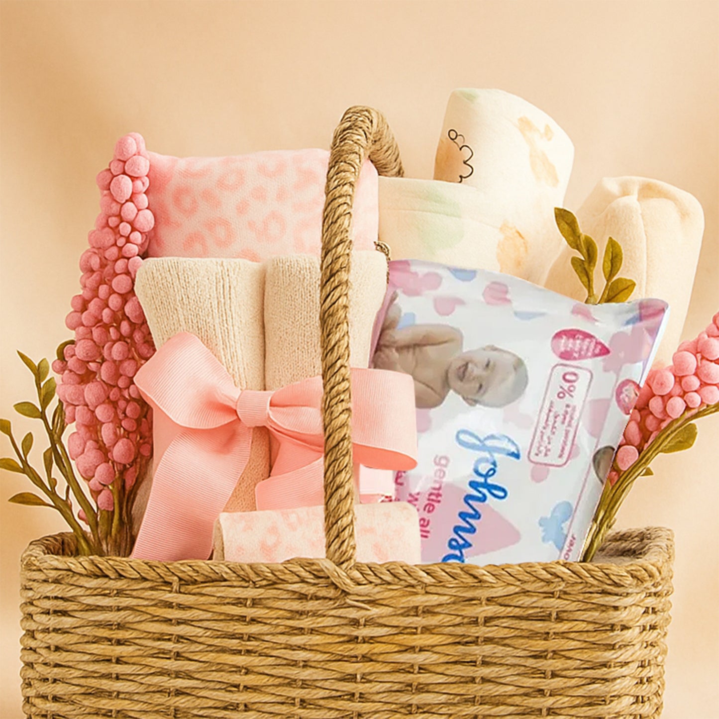 Baby Girl Comfort Gift Basket
