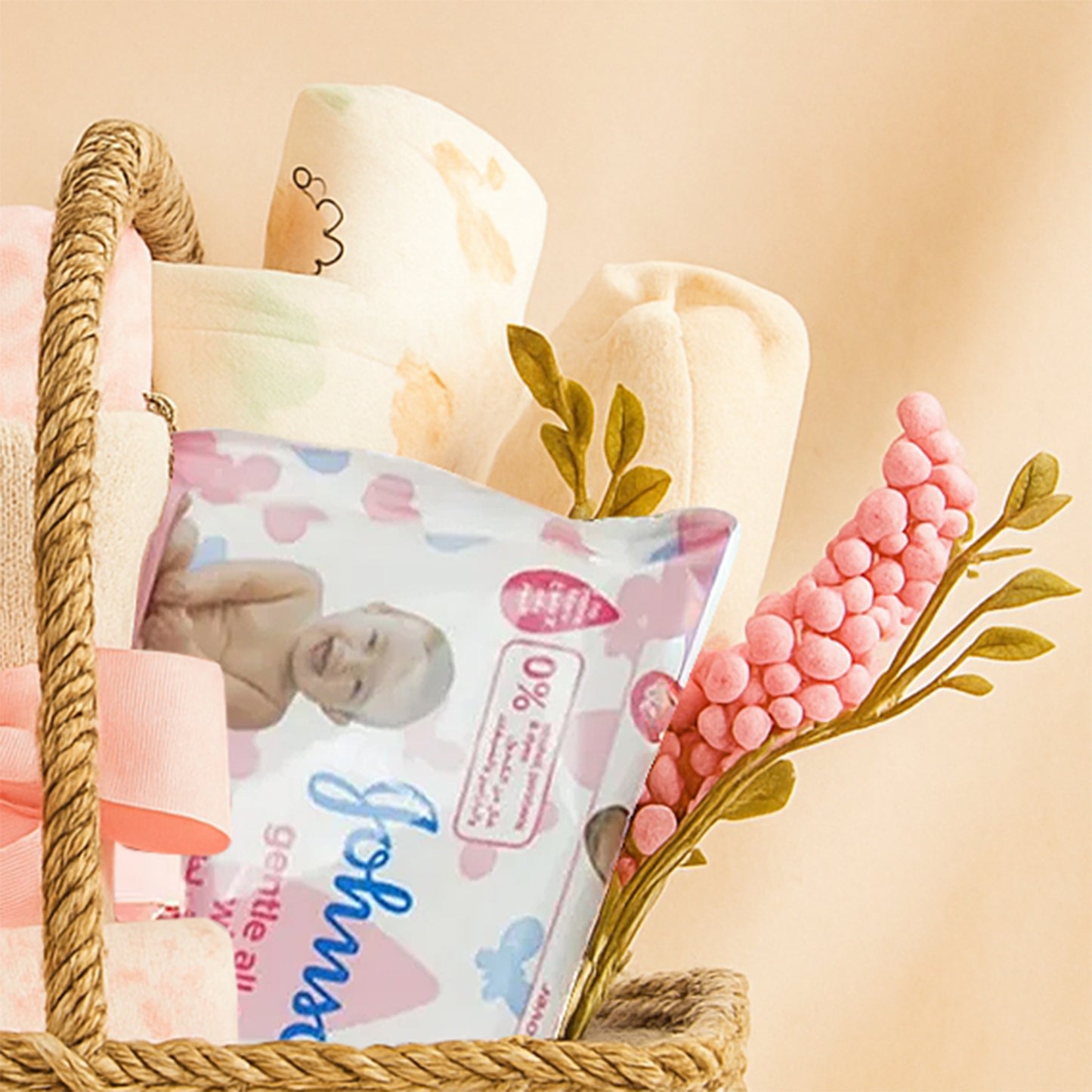 Baby Girl Comfort Gift Basket