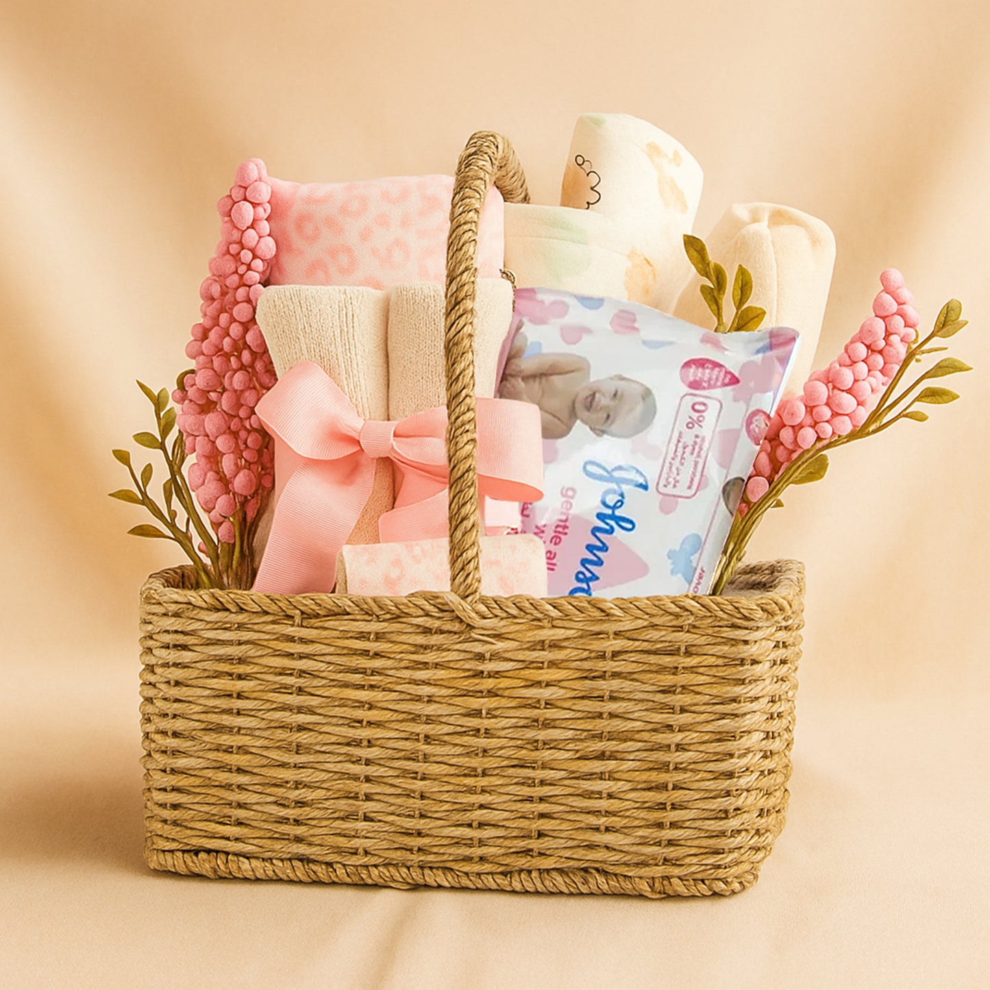 Baby Girl Comfort Gift Basket