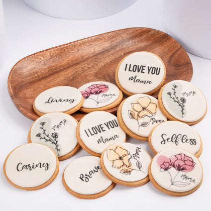 Love You Mama Cookies Set