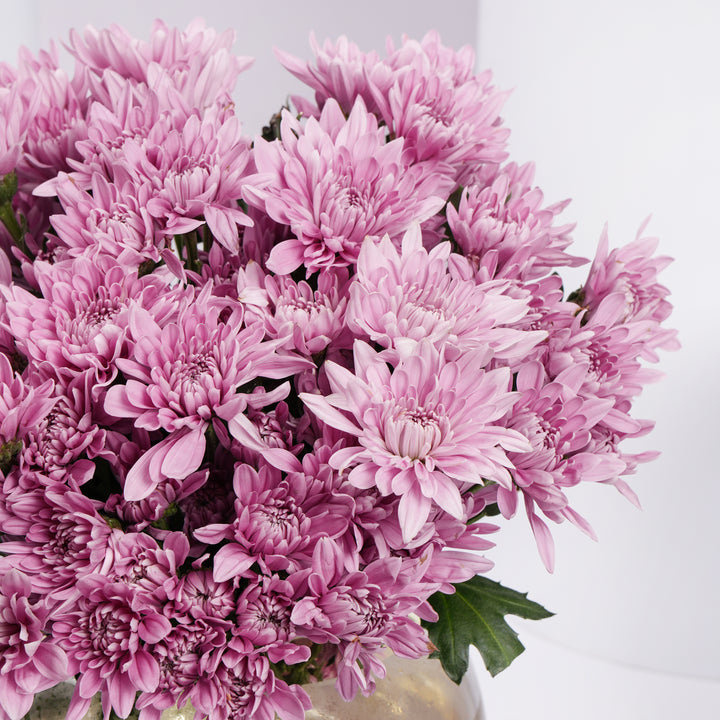 Chrysanths Charm Vase