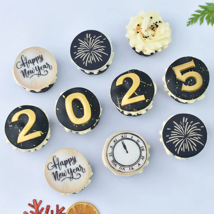 Yummy New Year Cupcake | 10 Pieces