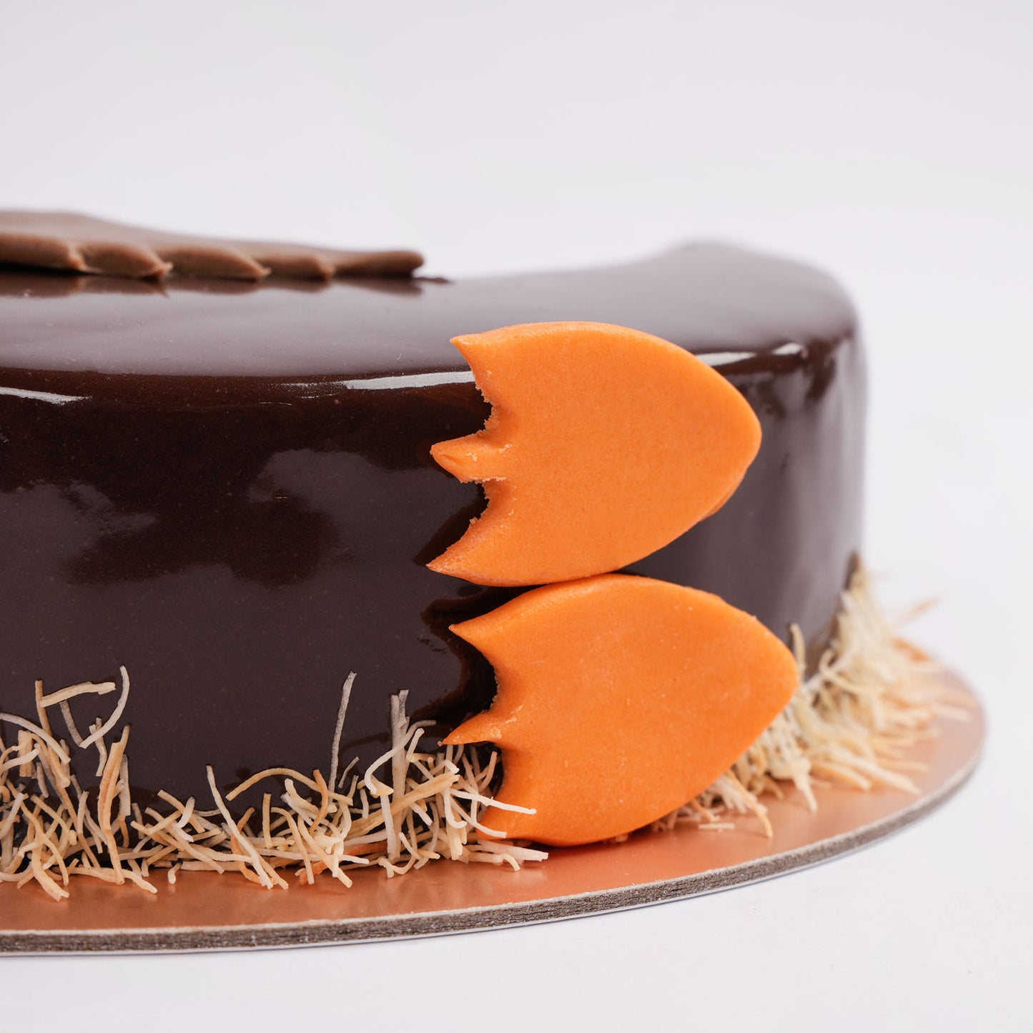 Hen Designed Chocolate Cake