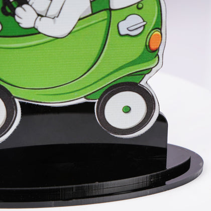 Buuny In A Car Personalized Caricature