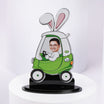 Buuny In A Car Personalized Caricature