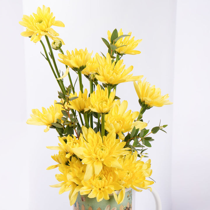 Spring Glamor Yellow Blooms