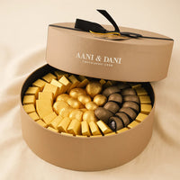 AANI & DANI Chocolate n Aster Flower Tray