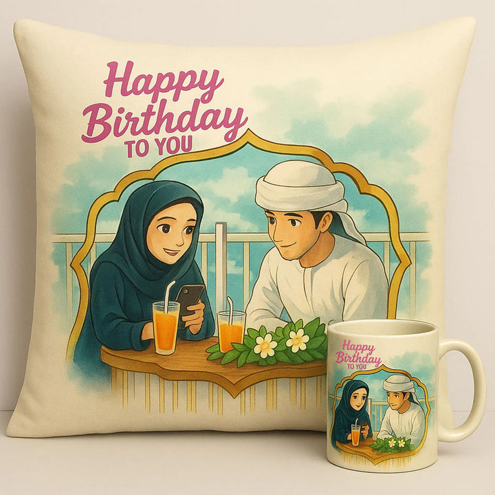  Personalize Your Ghibli Birthday Cushion & Mug