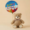 HBD Foil Balloon n Teddy Bear