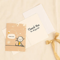 بطاقة شكر وتقدير