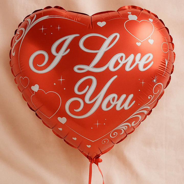 Red Heart Shape Balloon