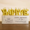 Happy Birthday Candle Letters